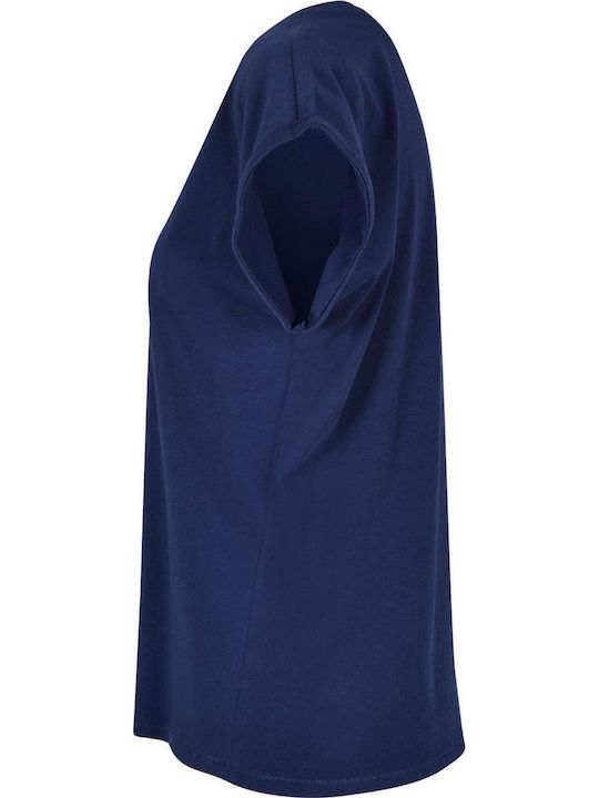 BYB Women's Promotional Short Sleeve T-Shirt Light Navy
