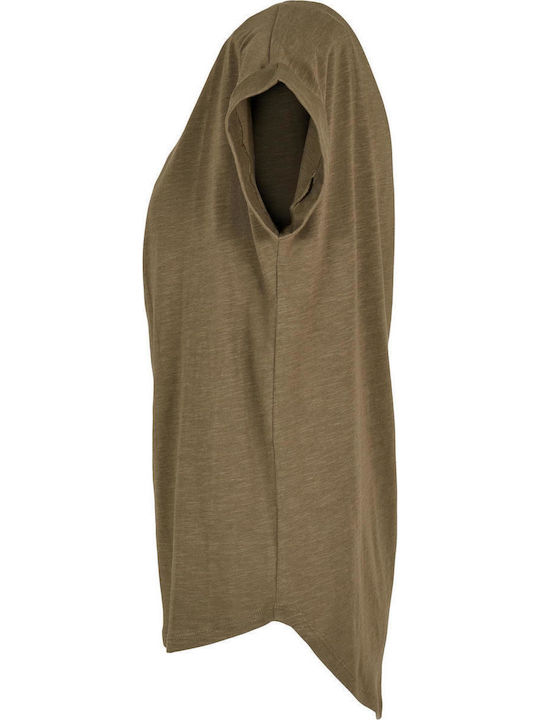 BYB Women's Promotional Short Sleeve T-Shirt Olive