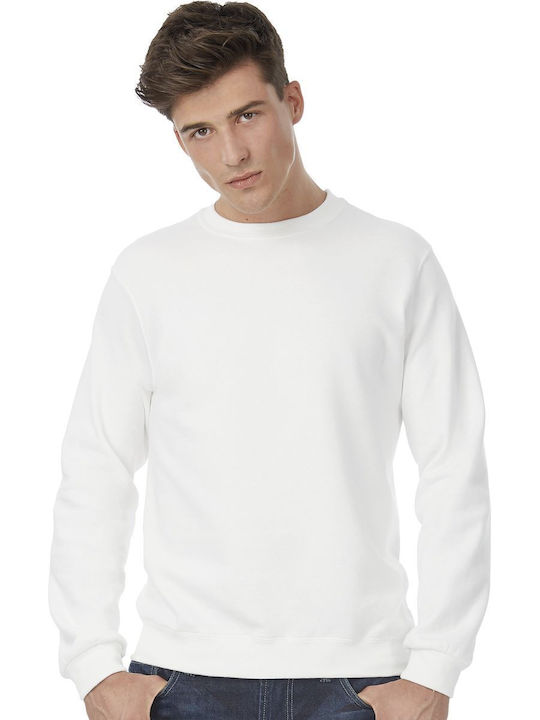 B&C Id.002 Herren Werbebluse Langärmelig Weiß