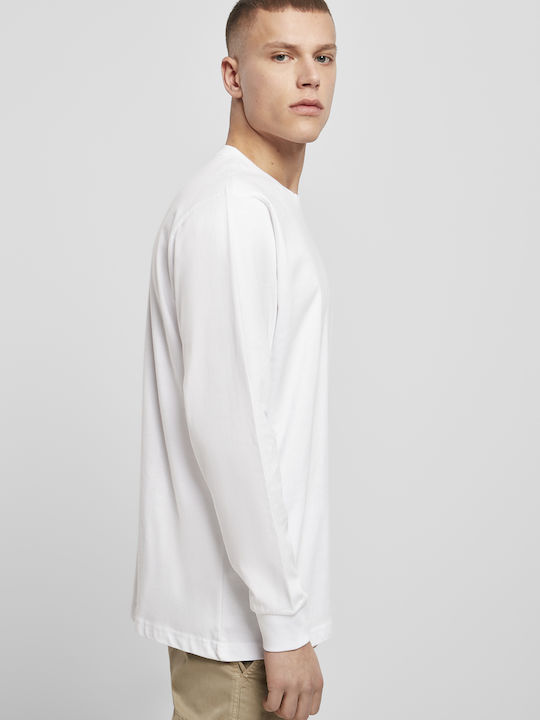 BYB Men's Promotional Long Sleeve Blouse White