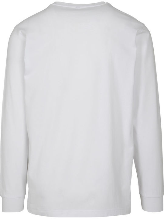 BYB Men's Promotional Long Sleeve Blouse White