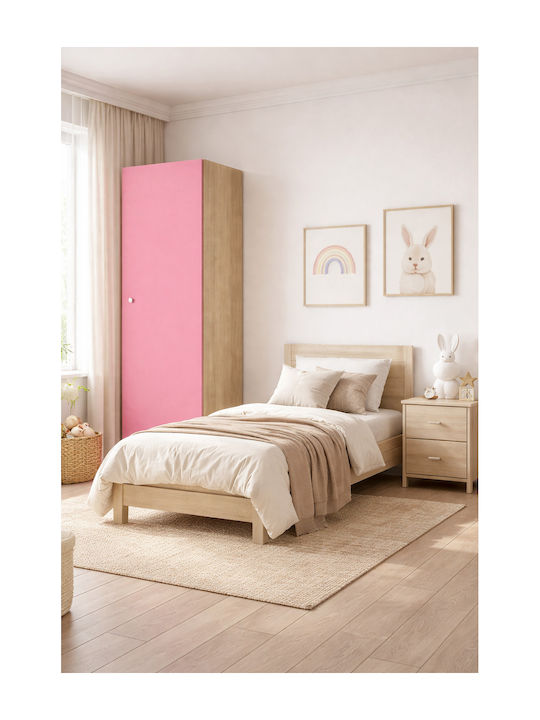 Dulap cu ușă simplă Roz 48x50x180cm
