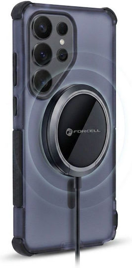 Forcell F-protect Back Cover Silicone / Plastic Navy Blue (Galaxy A27)