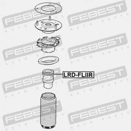 Febest Shock Absorber for Land Rover Freelander 2006-2014