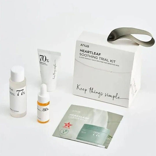 Anua Soothing Trial Комплект за грижа за Акне и Хидратация 4 бр