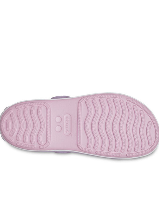Crocband Papuci de plajă anatomici pentru copii Violet