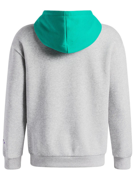 Under Armour Fleece Επένδυση Παιδικό Φούτερ Γκρι Rival Under Armour Fleece Επένδυση Παιδικό Φούτερ Γκρι Rival