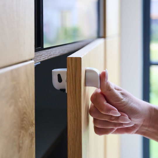 Dooky Schrank- und Schubladensicherung mit Magnet aus Kunststoff 8 Stück