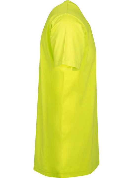 BYB Men's Promotional Short Sleeve T-Shirt Frozen Yellow