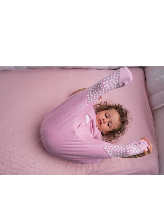 Baby Bliss Autumn Baby Sleeping Bag with Legs Pink