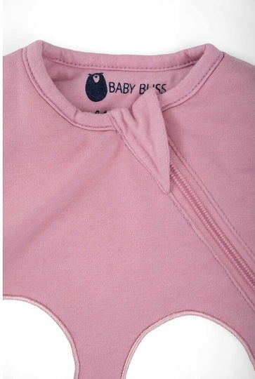 Baby Bliss Есенен спален чувал с крачета Pink