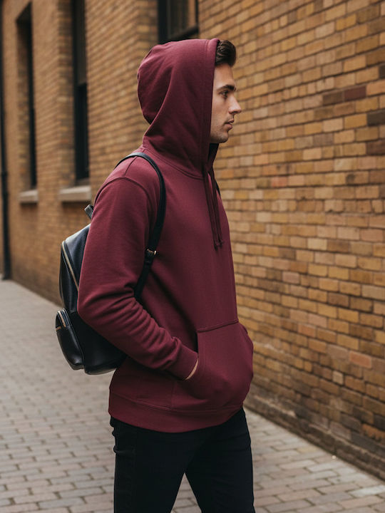 SG Men's Promotional Long Sleeve Sweatshirt Burgundy