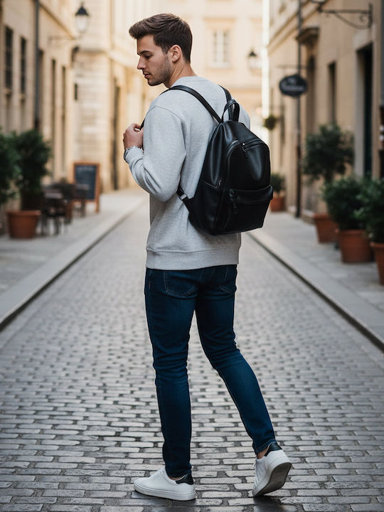 SG Ανδρικό Διαφημιστικό Φούτερ Μακρυμάνικο Heather Grey
