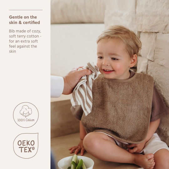 Babici Pentru Bebeluşi Din 100% Bumbac Cu Autocolant Natural/Soft Sand/Taupe 3 Bucăţi Babici Pentru Bebeluşi Din 100% Bumbac Cu Autocolant Natural/Soft Sand/Taupe 3 Bucăţi
