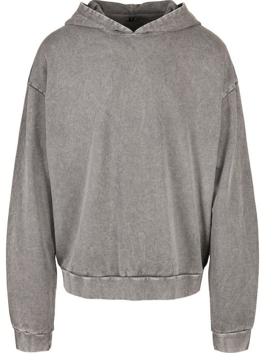 Sweatshirt Mit Kapuze Acid Washed Asphalt