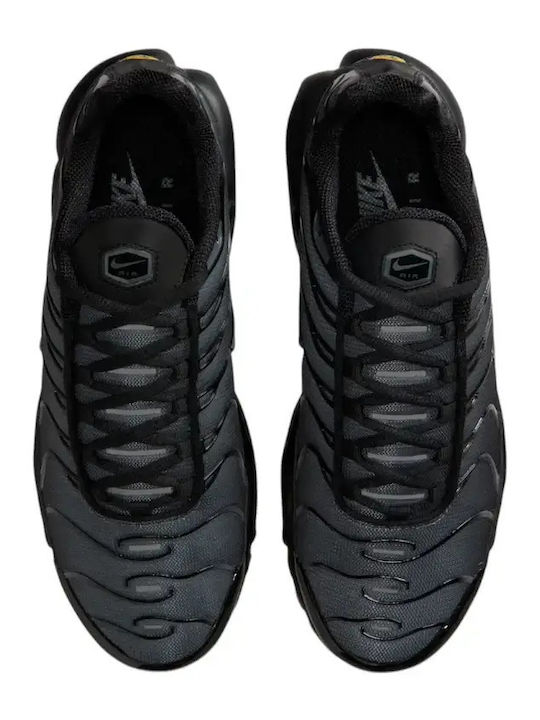 TN Air Max Plus Дамски Сникърси Черни Металически Сребристи