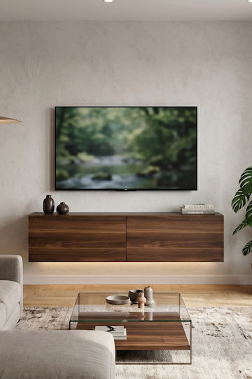 TV-Ständer Blau M120xP32xHöhe30cm