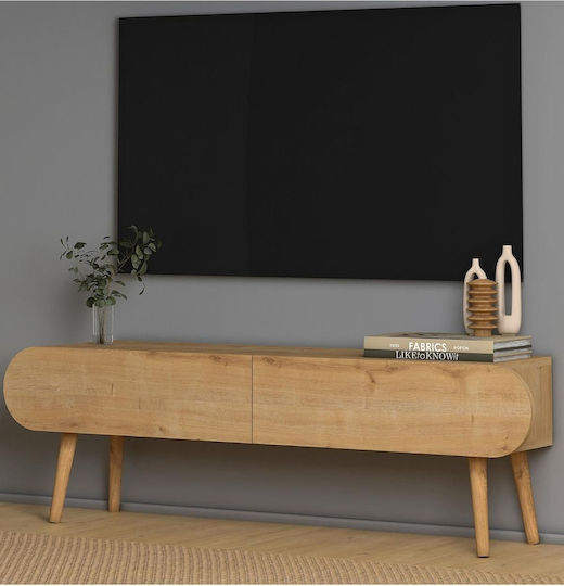 Brown TV Stand L130xD30xH40cm