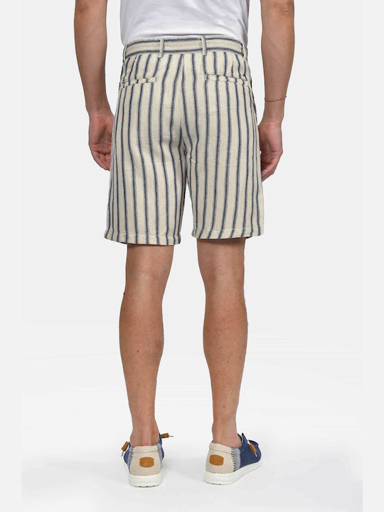 Pantaloni Scurți Bărbați Chino Ecru