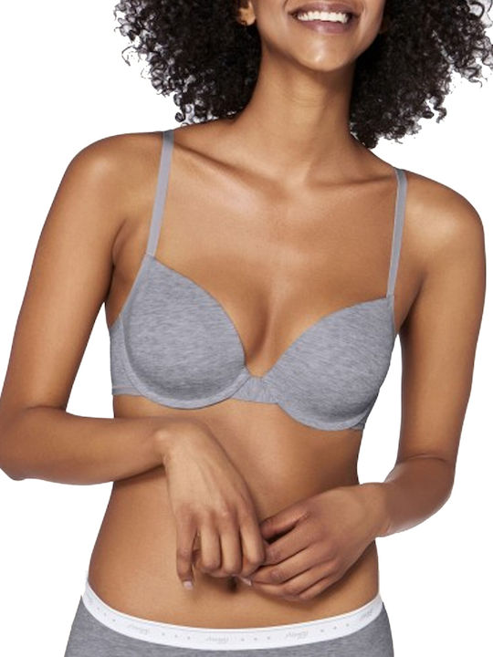 24/7 100 WHP Bra with Light Padding Underwire Gray