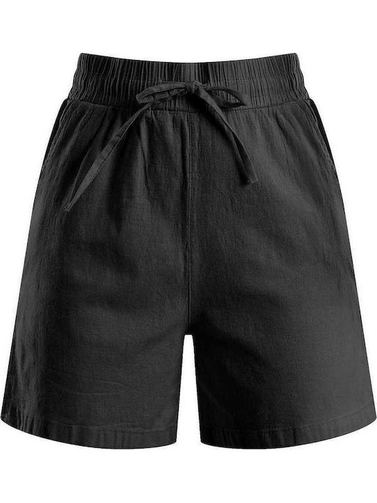 Celestino Damen-Shorts Baumwolle Schwarz