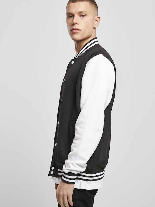 Collegiate Jacket Black/White