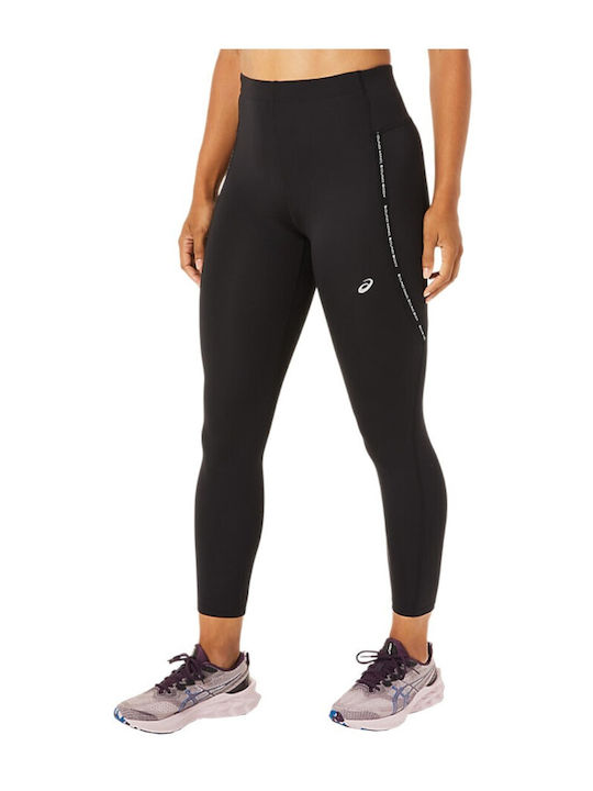 Race Women's Cropped Running Legging High Waisted Black