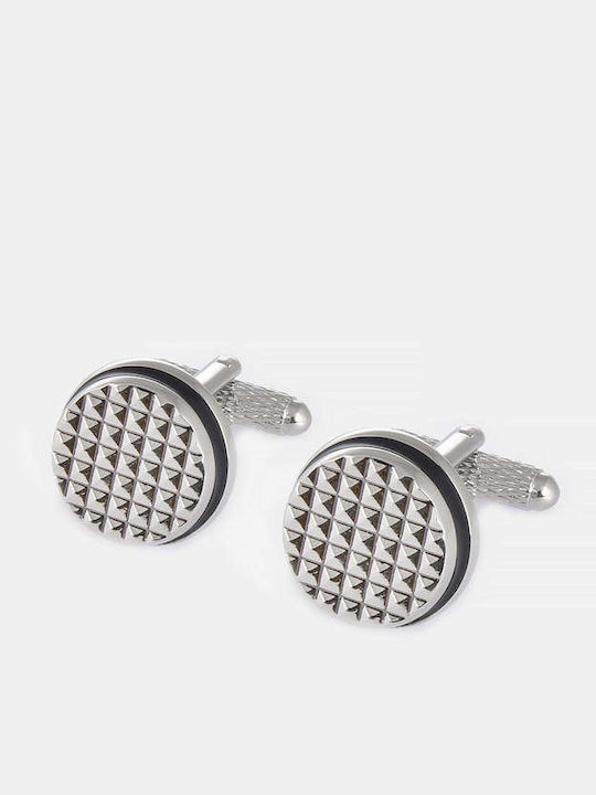 Berto Lucci Cufflinks in Silver Colour Berto Lucci Cufflinks in Silver Colour