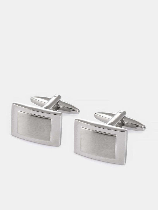 Berto Lucci Cufflinks in Silver Colour Berto Lucci Cufflinks in Silver Colour