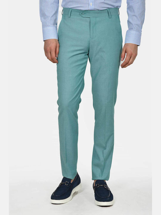 Men's Suit with Slim Fit Green