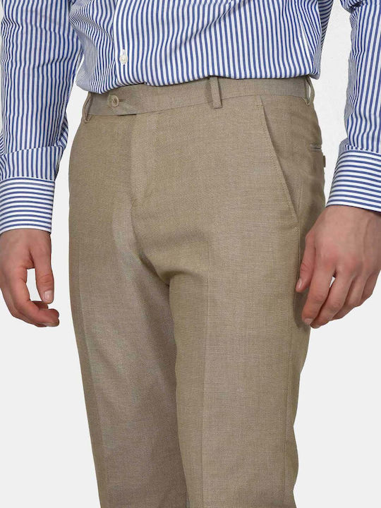 Herrenanzug mit Schlank Passform Camel