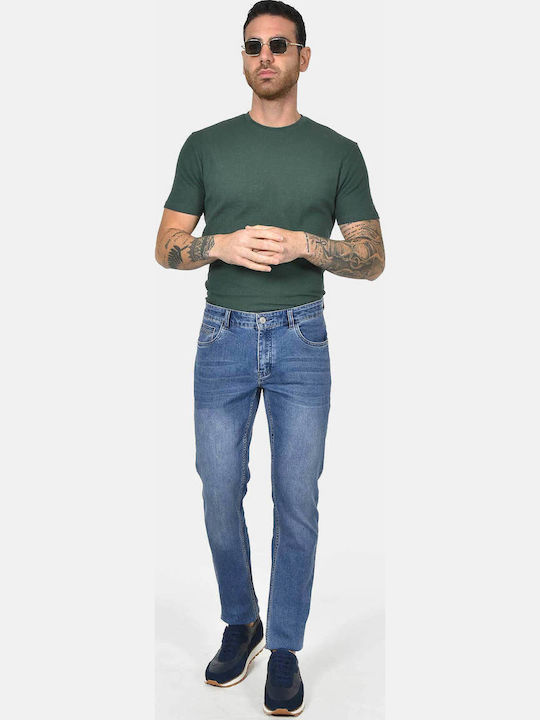 Herren Jeanshosen Elastisches Faded