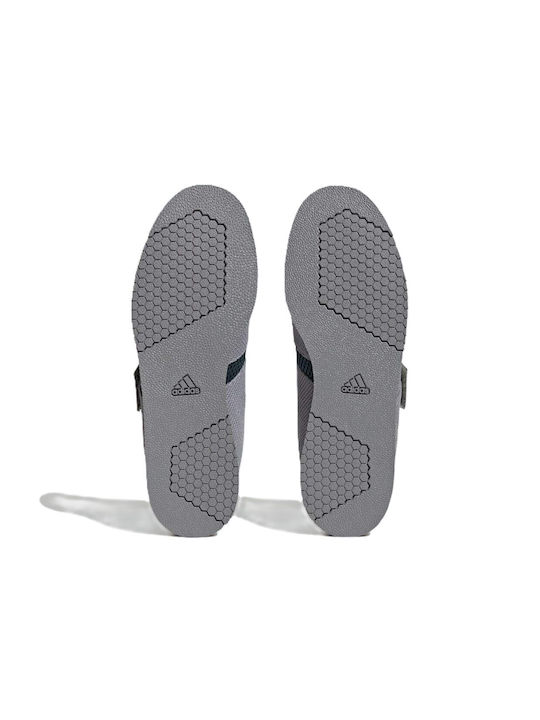 Powerlift 5 Weightlifting Sport Shoes Crossfit Grey Three / Lucid Lemon / Arctic Night