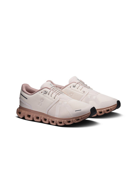 On Cloud 6 Γυναικεία Running Μπεζ