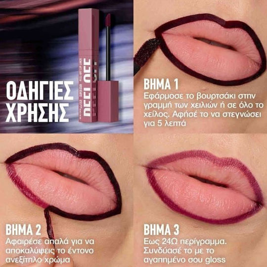 Maybelline Superstay Peel Off Lippenkonturenstift 2 Schatten