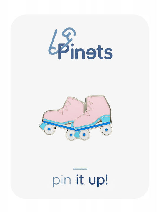 Pinets Καρφίτσα από Ύφασμα Ροζ