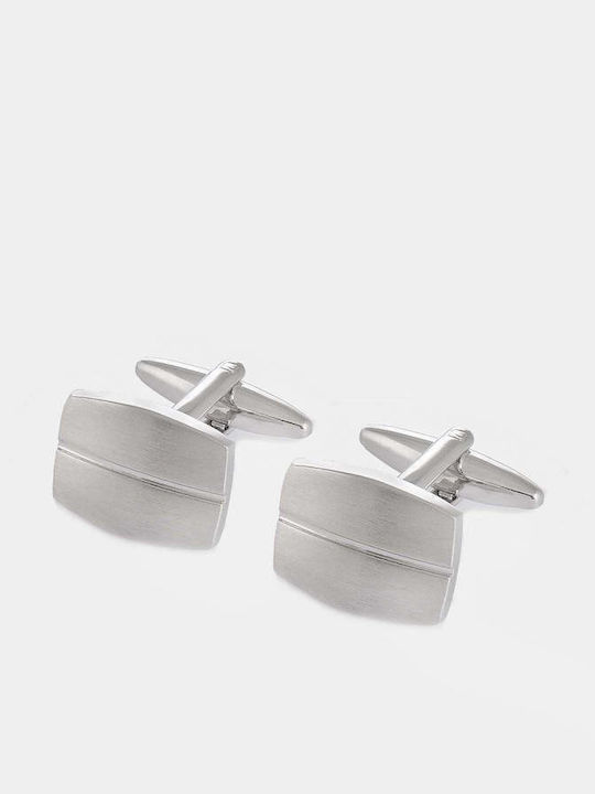 Berto Lucci Cufflinks in Silver Colour Berto Lucci Cufflinks in Silver Colour