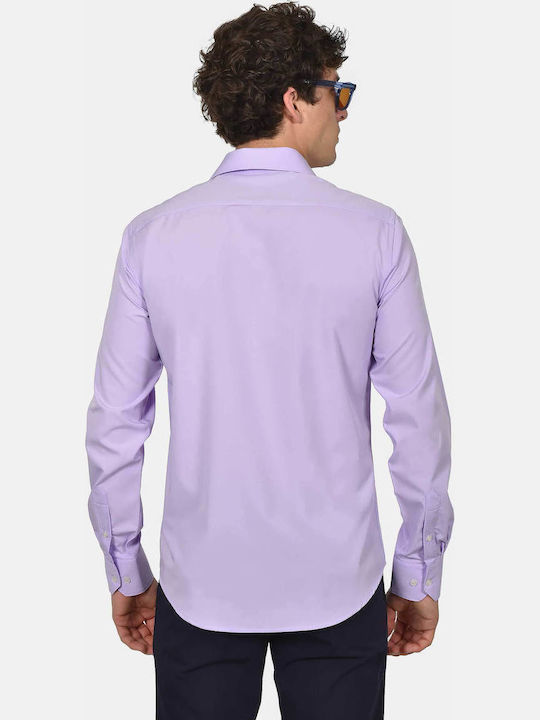 Long Sleeve Shirt in Regular Fit Lilac