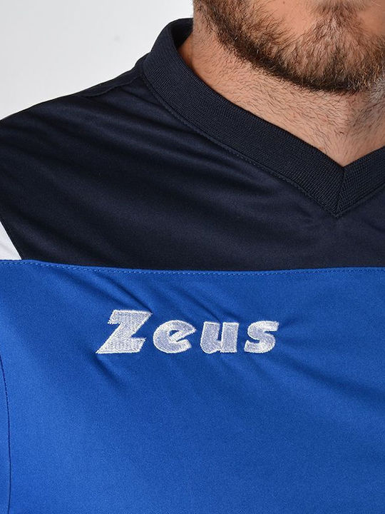 Zeus Vesuvio Men's Sports Tracksuit Set Polyester Blue Navy Kit Vesuvio