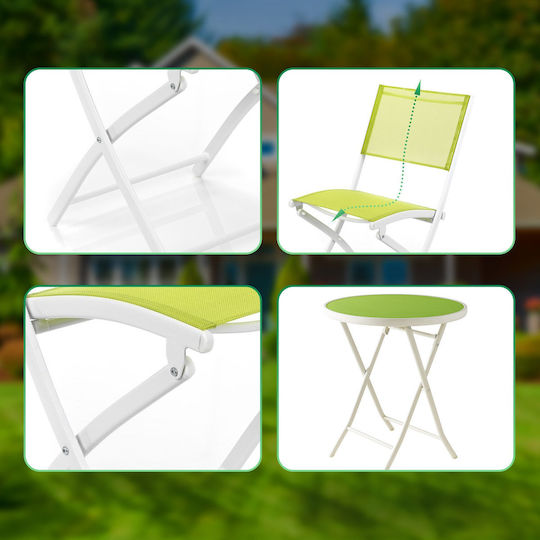 Extralink Garten- und Outdoor-Möbelsets für Speisesaal 3 Stück