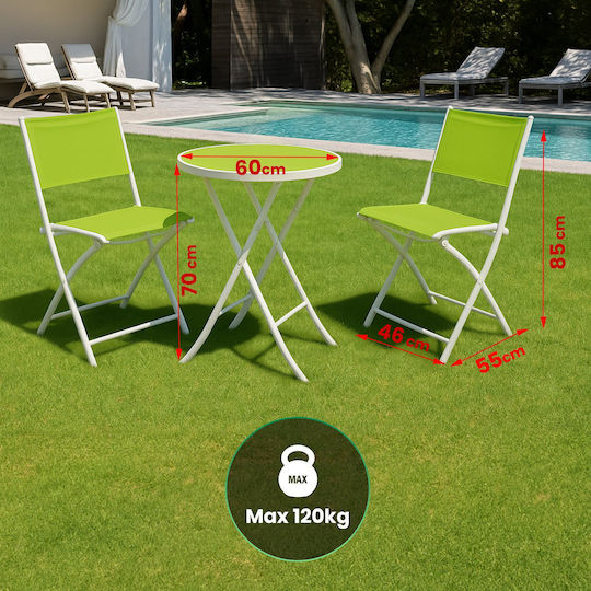 Extralink Garten- und Outdoor-Möbelsets für Speisesaal 3 Stück