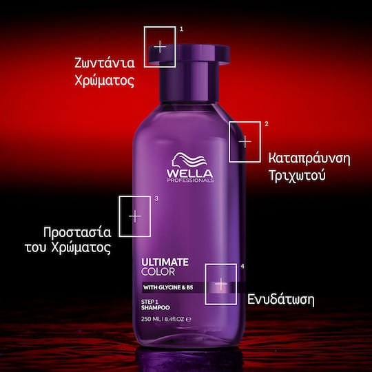 Wella Ultimate Color Shampoos for Coloured Hair 250ml