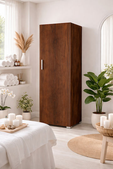 Μονόφυλλη Ντουλάπα 48x50x180cm Καρυδί Μονόφυλλη Ντουλάπα 48x50x180cm Καρυδί