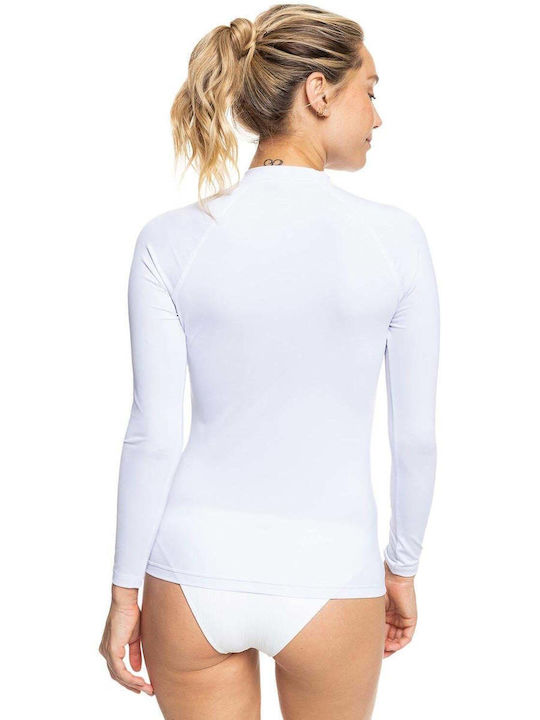 Roxy Whole Hearted UPF 50 Αντηλιακή Μπλούζα Λευκή Roxy Whole Hearted UPF 50 Αντηλιακή Μπλούζα Λευκή
