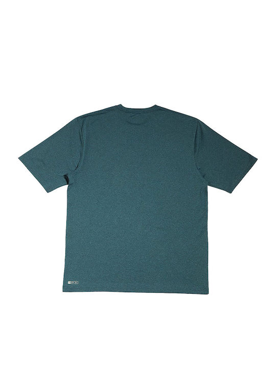 Rip Curl UPF 50 Men Short Sleeve Sun Protection Shirt Blue
