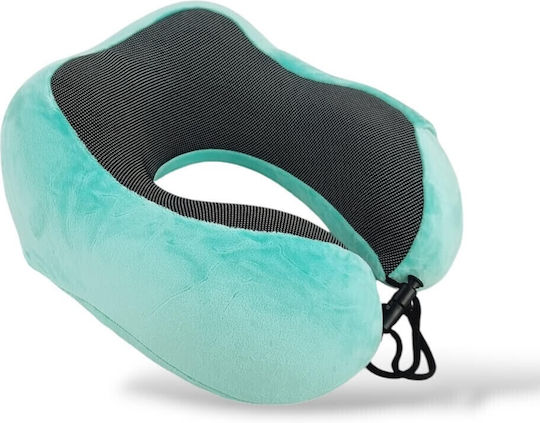 Mcan Μαξιλαράκι Ταξιδίου Memory Foam Τιρκουάζ