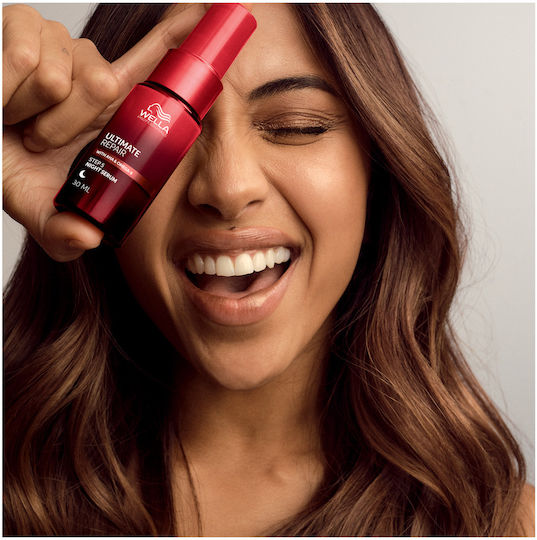 Wella Ultimate Repair Night Treatment Leave In Serum Μαλλιών για Αναδόμηση 30ml