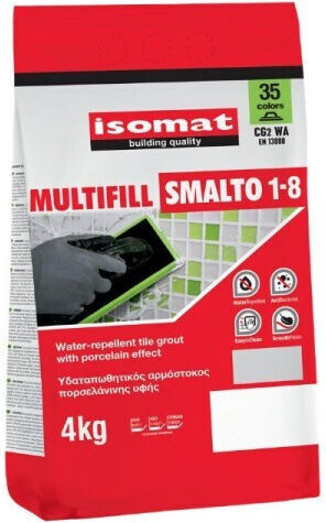 Isomat Multifill Αρμόστοκος Νερού Γκρι 4kg
