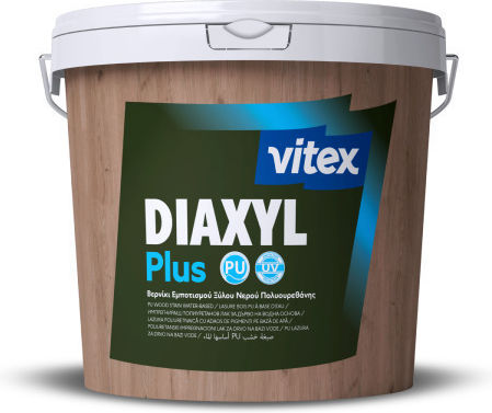 Vitex Diaxyl Plus Polyurethan Wasser 2505 Mahagoni Helles Satin 2.5Es