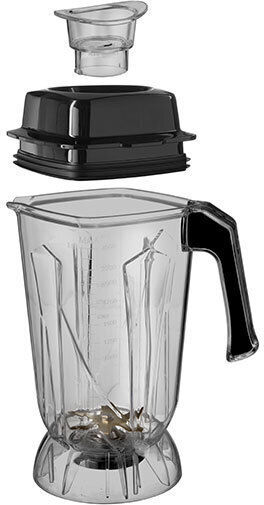 Hendi Professional Blender 1.68kW Black with Capacity Kanata 2.5L 25.2x25.8x54.7cm